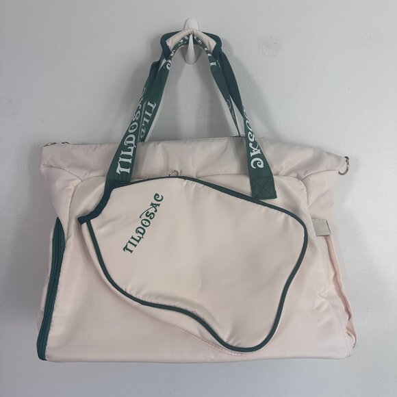 Tildosac Handbags - Tildosac Pickle Ball Canvas Tote Bag